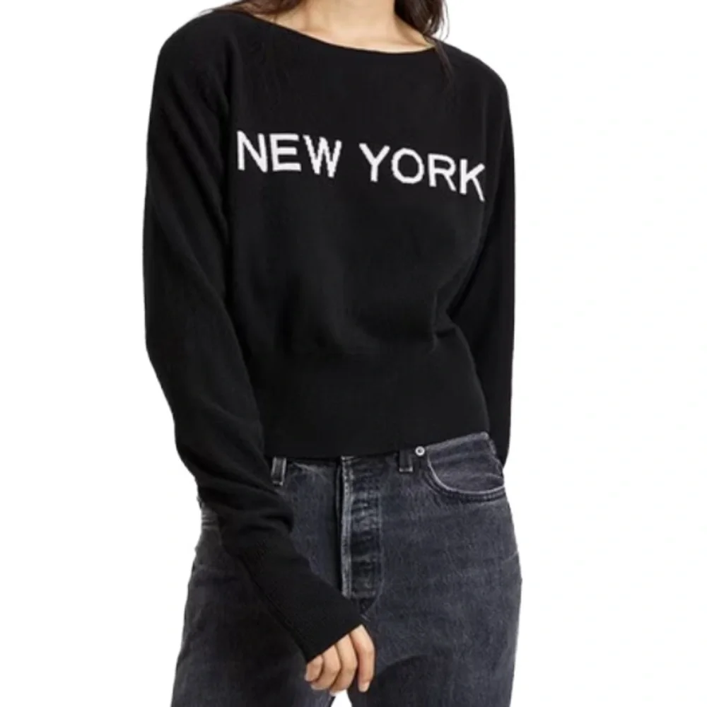 Black 'New York' 100% Cashmere - Picture 4 of 7